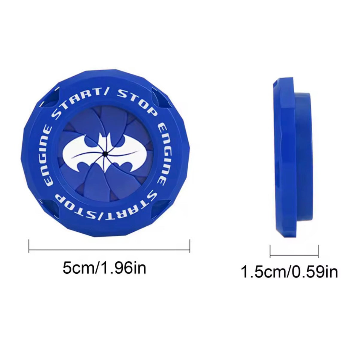 E-bike start button cover